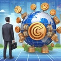 26 7. Public domain concept with businesman understanding the l